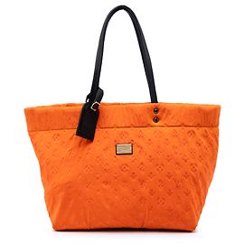 Louis Vuitton Orange Monogram Embossed Neoprene Scuba MM