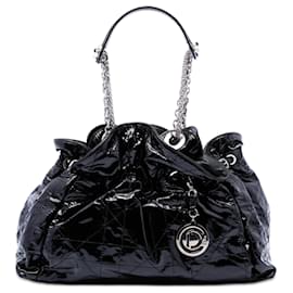 Tote Dior Black Patent Cannage Le Trente