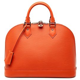 Louis Vuitton Orange Epi Alma PM