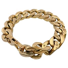 Bracciale charm Louis Vuitton placcato oro