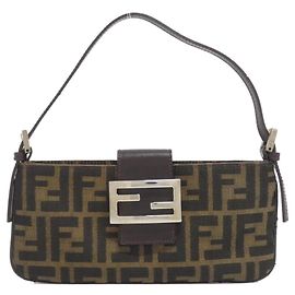 Borsa Fendi Marrone in tessuto