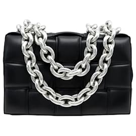 NUOVA BORSA A MANO BOTTEGA VENETA CHAIN CASSETTE IN PELLE MATELASSÉ INTRACCIATO