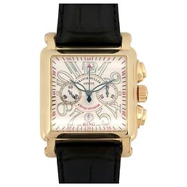 OROLOGIO NUOVO FRANCK MULLER 10000KCC KING CONQUISTADOR CORTEZ ORO GIALLO 18K