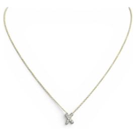 Tiffany & Co COLLANA TIFFANY PALOMA'S GRAFFITI X PLATINE DIAMANT ORO 18K 2.3 GR