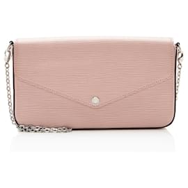 Pochette Felicie in pelle Epi Louis Vuitton