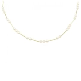 Au750 Freshwater Pearl Necklace - Autre Marque