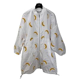 Thom Browne Chaqueta Bomber Estampado Banana - Blanca