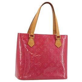 LOUIS VUITTON Borsa Monogram Vernis Houston Fran Boise M9132F LV Auth 184678V