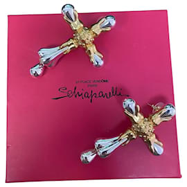 Broche Statement Cross de SCHIAPARELLI - Autre Marque