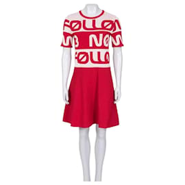 Robe ajustée imprimée Red Valentino - Taille M Occasion