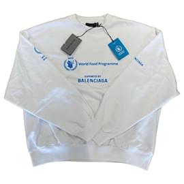 Balenciaga x World Food Programme Sweatshirt Weiß