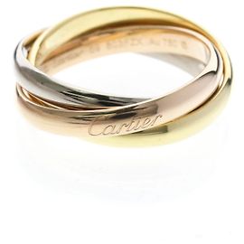 Anello Cartier Trinity 18K Oro Rosa Bianco e Giallo