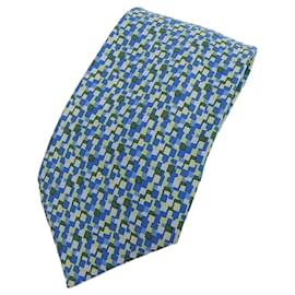 Hermes All-over logo print Silk Tie - Hermès
