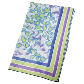 Sciarpa in cashmere Loro Piana con logo floreale - Autre Marque