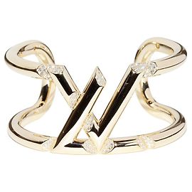 Bracciale Louis Vuitton LV Volt One Au750 Diamond Bangle Misura 16