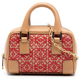 LOEWE Borsa Nano Canvas Amazona Marrone - Loewe