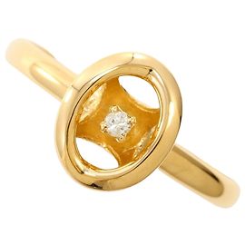 Autre Marque 18K Gelbgold Diamantring