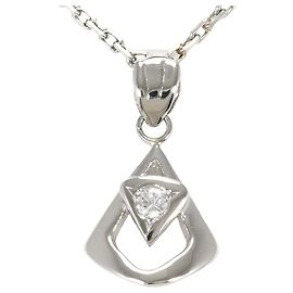 Autre Marque Collana in platino PT900 con diamante