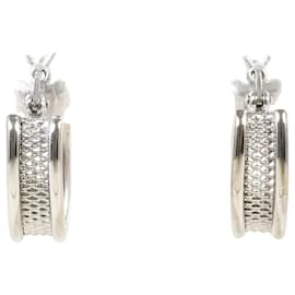 Brincos de argola em ouro branco 18K - Autre Marque