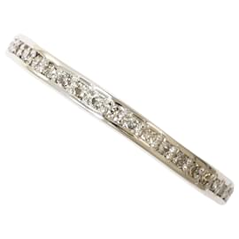 PT900 Platin Diamant Ring - Autre Marque