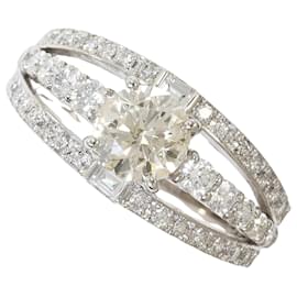Platin-Diamant-Ring - Autre Marque