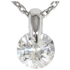 Autre Marque Collana in platino PT900/PT850 con diamante