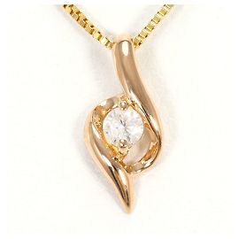 Autre Marque Collana in oro 14K con diamante