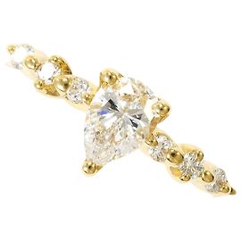 Autre Marque 18K Gelbgold Diamantring