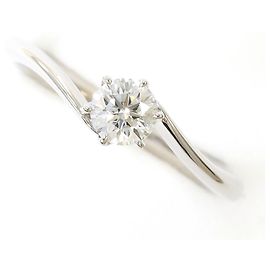 Autre Marque Anillo de banda de platino PT900 con diamante