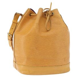 Borsa a tracolla LOUIS VUITTON Epi Noe Tassili Yellow M44009 LV Auth BA13339