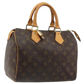 LOUIS VUITTON Borsa Monogram Speedy 25 M41528 LV Auth 184910V
