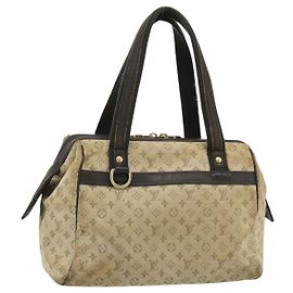 LOUIS VUITTON Bolso Monogram Mini Josephine PM Khaki M92215 LV Auth ti3950
