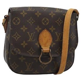 LOUIS VUITTON Borsa a Spalla Monogram Saint Cloud MM M51243 LV Auth ki6686