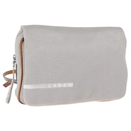 Zaino PRADA Sports Line Canvas Silver Auth bs35592