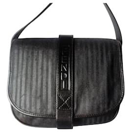 Borsa a tracolla Fendi a righe