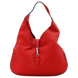 Gucci Jackie 1961 Borsa Hobo in pelle rossa