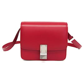 Borsa a tracolla in pelle da donna Celine Classic Box Small - Céline