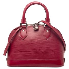 Louis Vuitton Pink Epi Alma BB