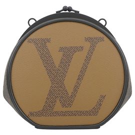Louis Vuitton Marrone Monogram Reverse Giant Boursicot BC