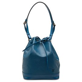Louis Vuitton Blue Epi Noe GM