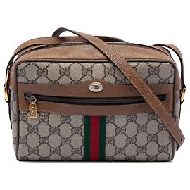 Gucci Beige GG Supreme Web Crossbody
