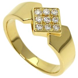 Christian Dior 18K Gelbgold Diamant Ring