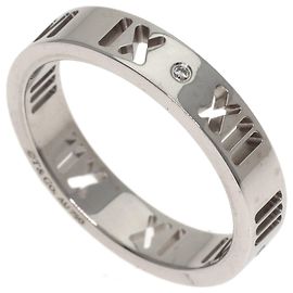 Anello Atlas 4P Diamond in oro bianco 18K di Tiffany & Co.