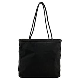 Borsa Tote in Nylon Nero Prada