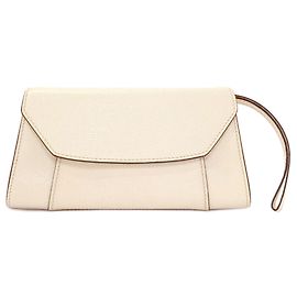 Mini pochette Valextra en cuir de veau