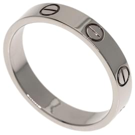Anello Cartier Mini Love in oro bianco 18K