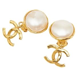 Boucles d'oreilles Chanel Coco Mark Vintage Swing