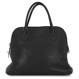 Borsa Hermes Bolide 31 in pelle Taurillon Clemence nera - Hermès