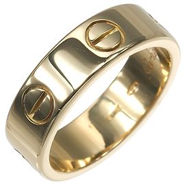 Cartier Love Band Ring aus 18K Gelbgold