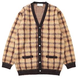 CELINE Mohair-Alpaka-Strickjacke - Céline